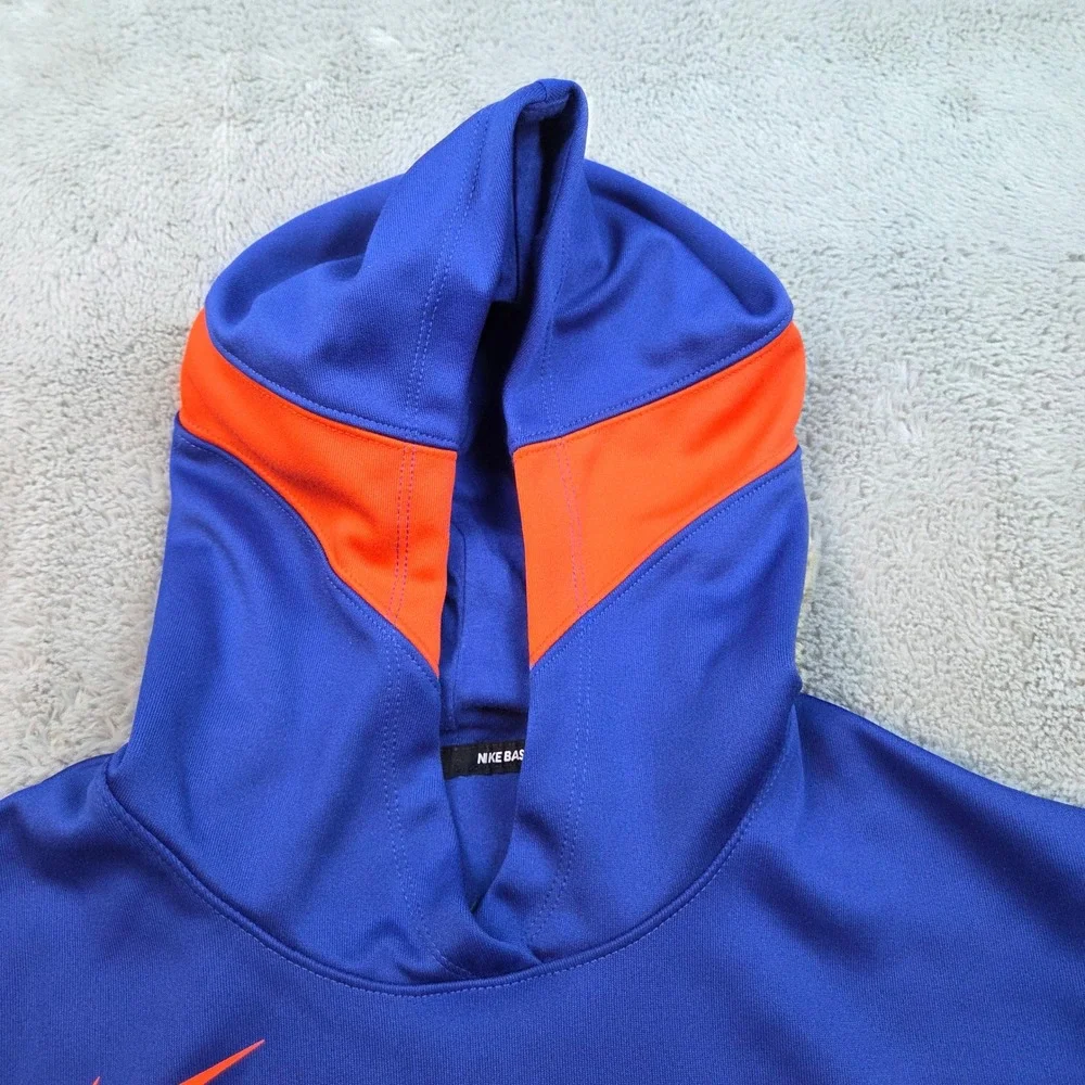 Nike New York Mets MLB Authentic Collection Sleeveless‎ Hoodie Mens Small Blue